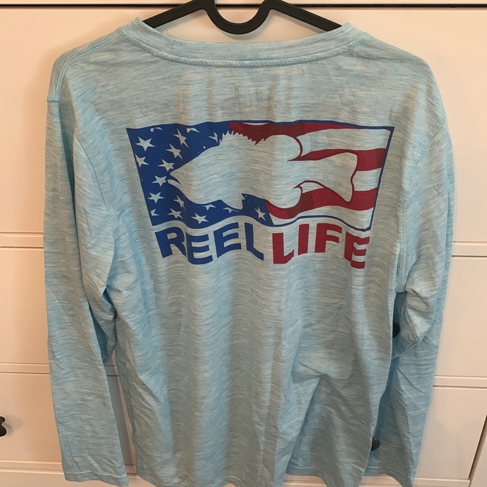 REEL LIFE L/S TEE